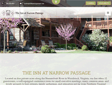 Tablet Screenshot of innatnarrowpassage.com